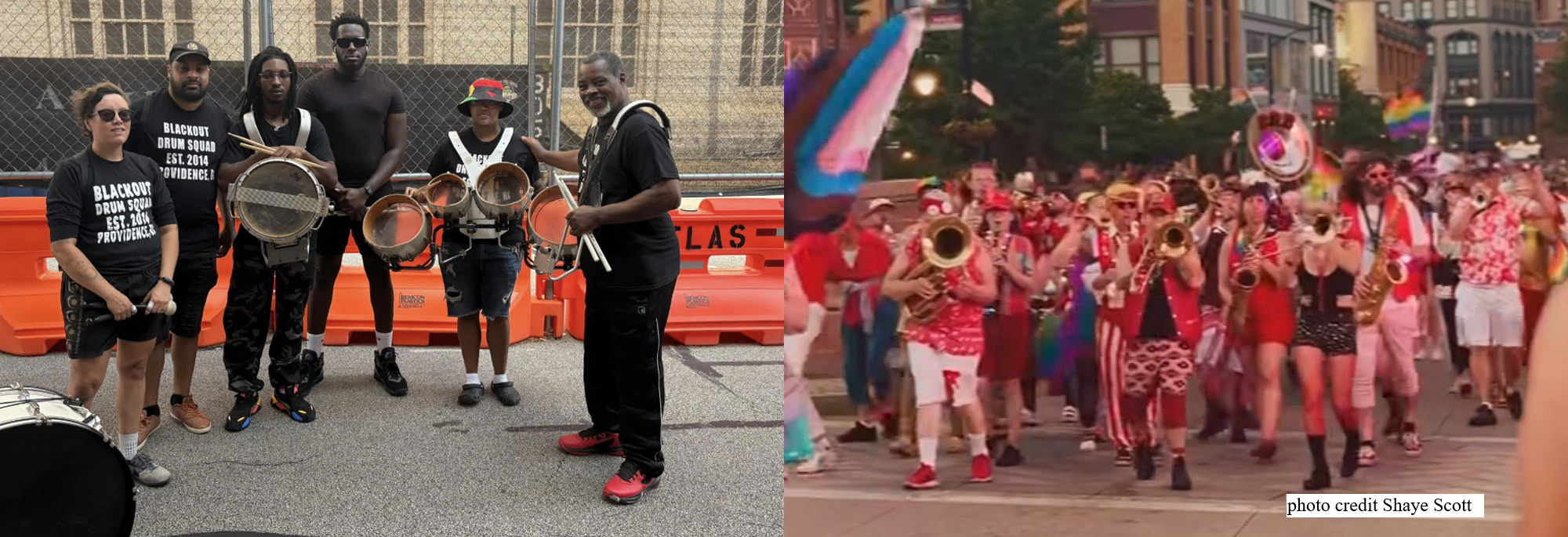 Extraordinary Rendition Band X Blackout Drum Squad