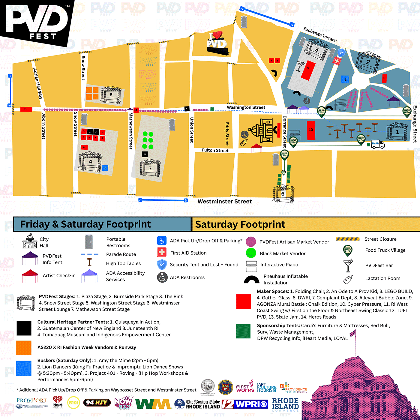 A graphical map of PVDFest 2026