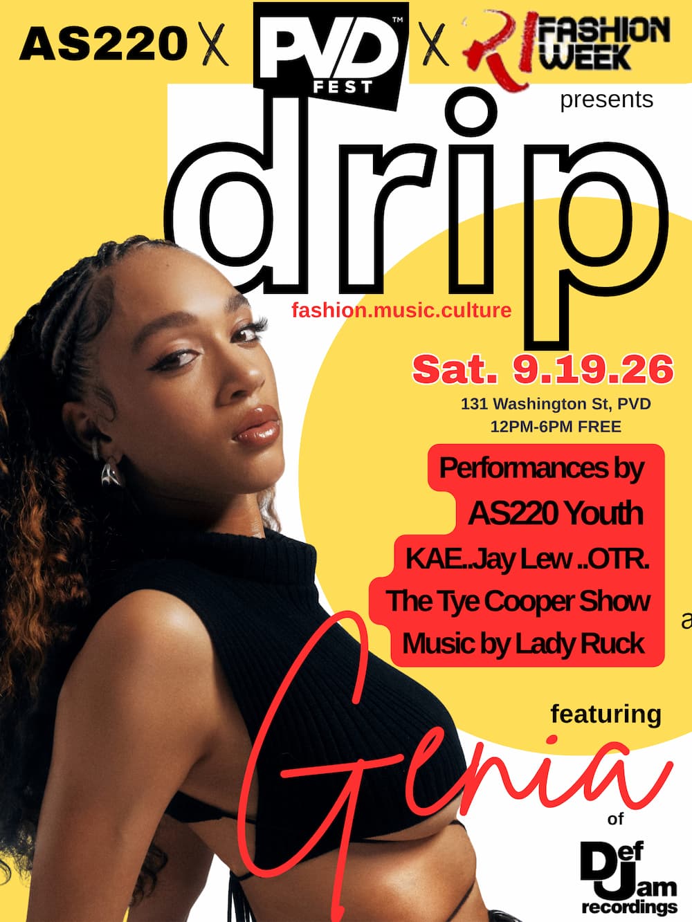 AS220 X Rhode Island Fashion Week presents “DRIP” Where Fashion, Music and Culture Connect