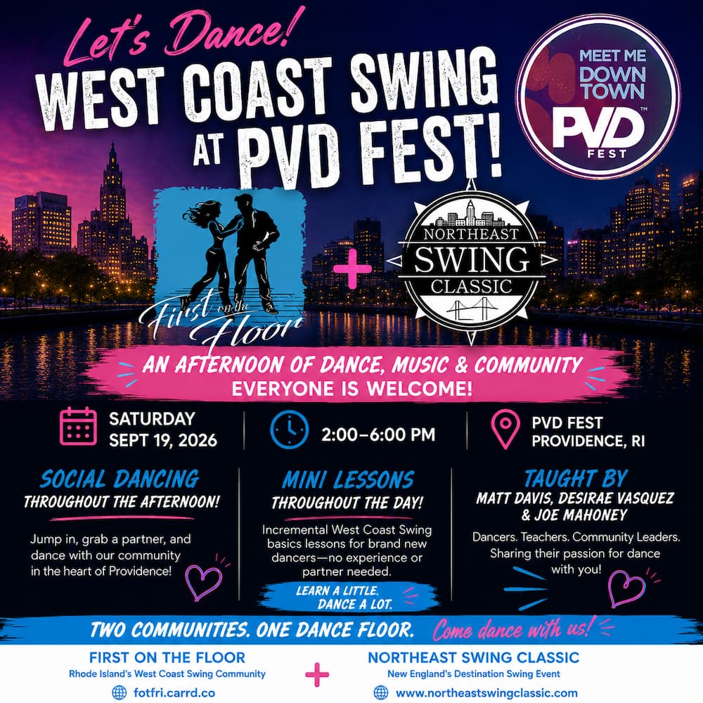 RI West Coast Swing with First on the Floor & Northeast Swing Classic